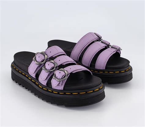 dr. martens blaire slide|dr martens blaire leather slides.